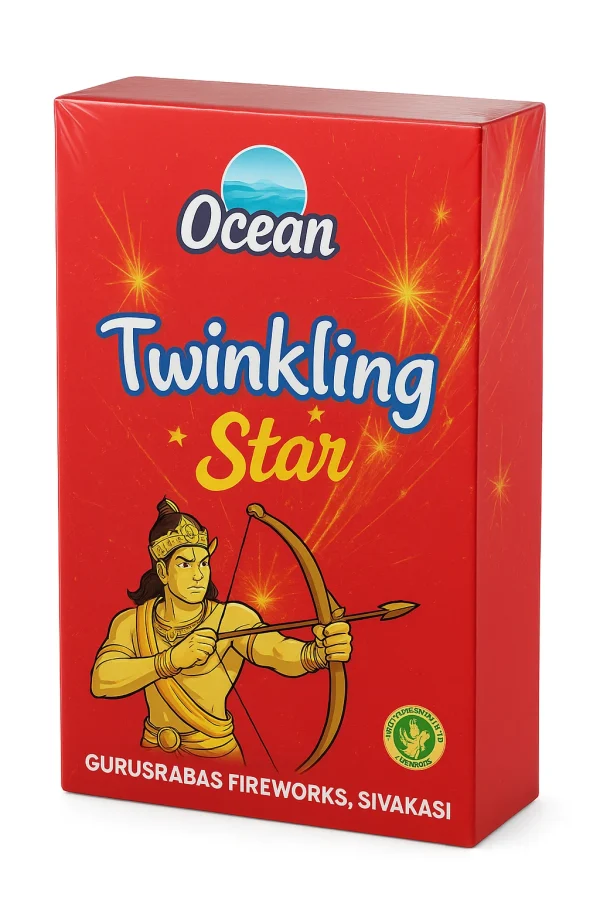 4" Twinkling Star