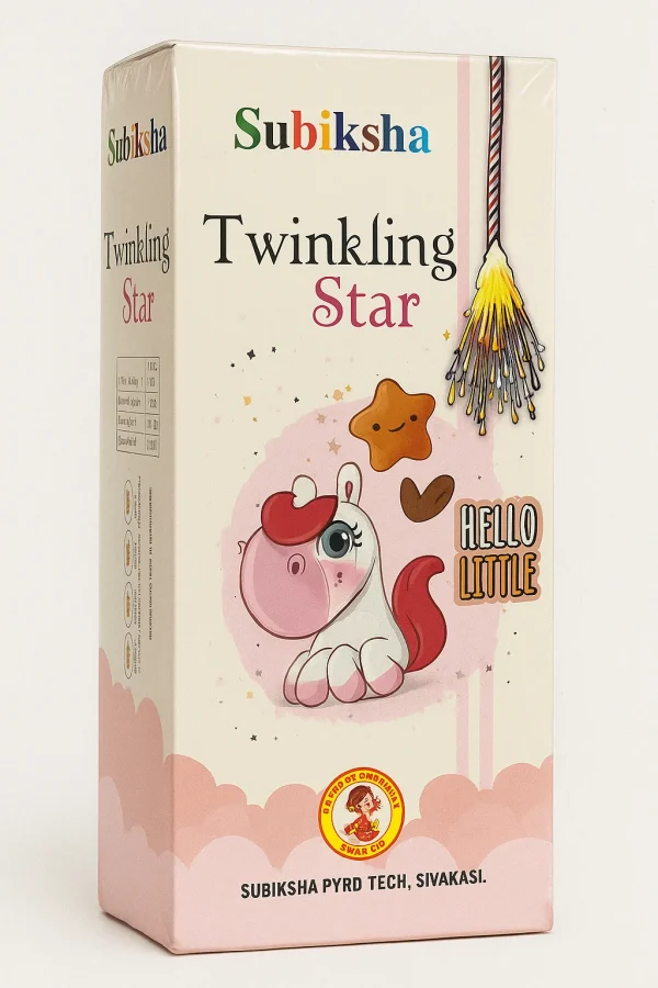 1 1/2" Twinkling Star